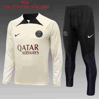 Felpa Allenamento Bambino Paris Saint Germain 2024 Giallo Nero