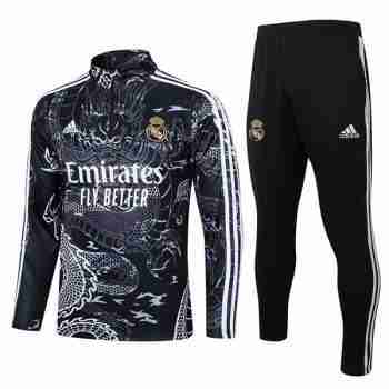 Felpa Allenamento Real Madrid 2024 Nero