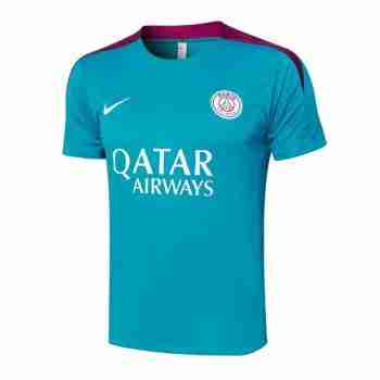 Thailandia Maglia Calcio Formazione Paris Saint Germain 2024 2025 Blu