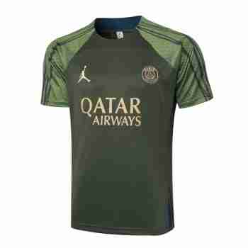 Thailandia Maglia Calcio Formazione Paris Saint Germain 2024 2025 Verde