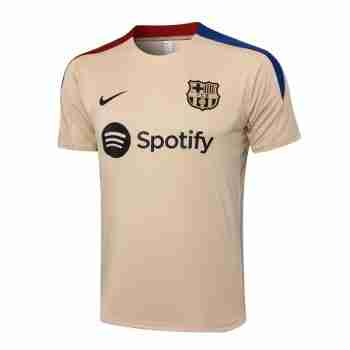 Thailandia Maglia Calcio Formazione FC Barcellona 2024 2025 Giallo