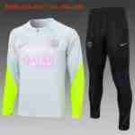 Felpa Allenamento Bambino Paris Saint Germain 2024 2025 Grigio