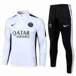 Felpa Allenamento Paris Saint Germain 2024 2025 Bianco