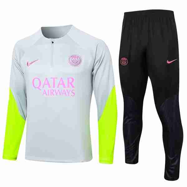 Sudadera De Training PSG 2024-2025 Gris Felpa Allenamento Paris Saint Germain 2024 2025 Grigio