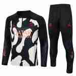 Felpa Allenamento Paris Saint Germain 2024 2025 Nero Giallo