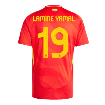 LAMINE YAMAL NO.19 Maglia Calcio Spagna Prima 2024
