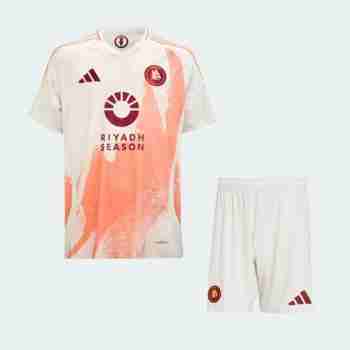 Maglia Calcio AS Roma Set Bambino Away 2024 2025