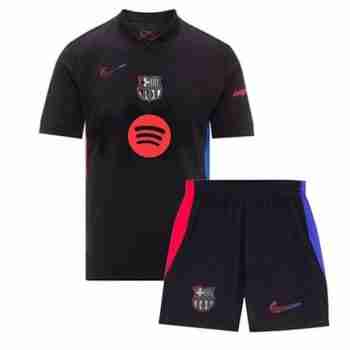 Maglia Calcio FC Barcellona Set Bambino Away 2024 2025