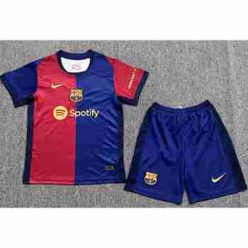 Maglia Calcio FC Barcellona Set Bambino Prima 2024 2025