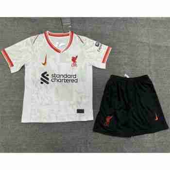 Maglia Calcio Liverpool Set Bambino Terza 2024 2025