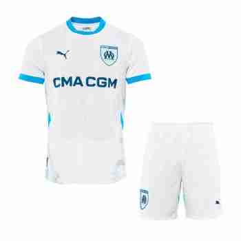 Maglia Calcio Marseille Set Bambino Prima 2024 2025