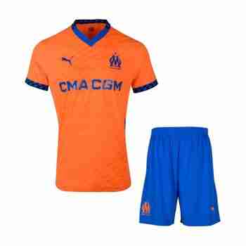 Maglia Calcio Marseille Set Bambino Terza 2024 2025