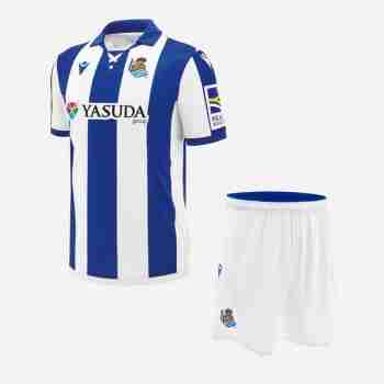 Maglia Calcio Real Sociedad Set Bambino Prima 2024 2025