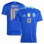 Messi NO.10 Maglia Calcio Argentina Away 2024