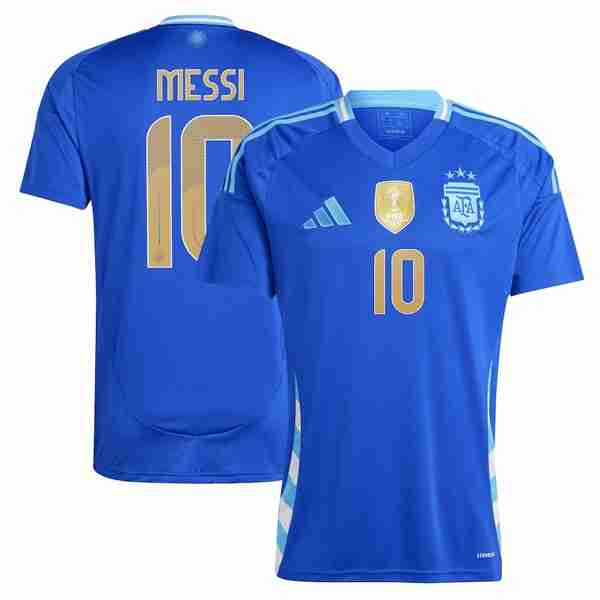 Tailandia Camiseta Argentina 2ª Messi 2024 Messi NO.10 Maglia Calcio Argentina Away 2024