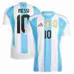 Messi NO.10 Maglia Calcio Argentina Prima 2024