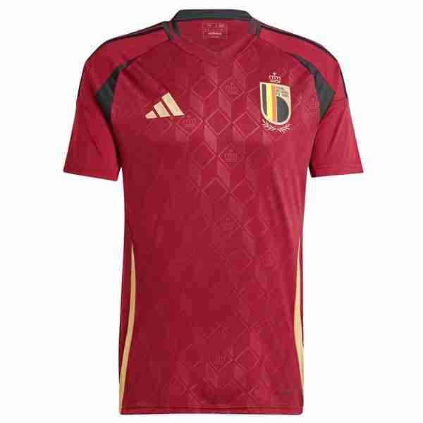Tailandia Camiseta Bélgica 1ª 2024 Thailandia Maglia Calcio Belgica Prima 2024