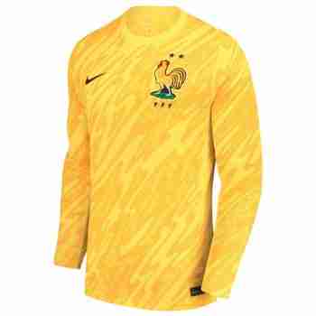 Thailandia Maglia Calcio Francia Manica Lunga Portiere 2024