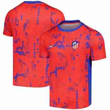 Thailandia Maglia Calcio Atletico Madrid Pre-Partita 2024 2025