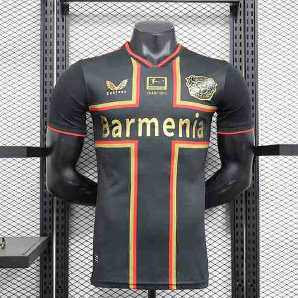 Tailandia Camiseta Leverkusen Champions Edition 2024-2025 Thailandia Maglia Calcio Bayer Leverkusen Champions Edition 2024 2025