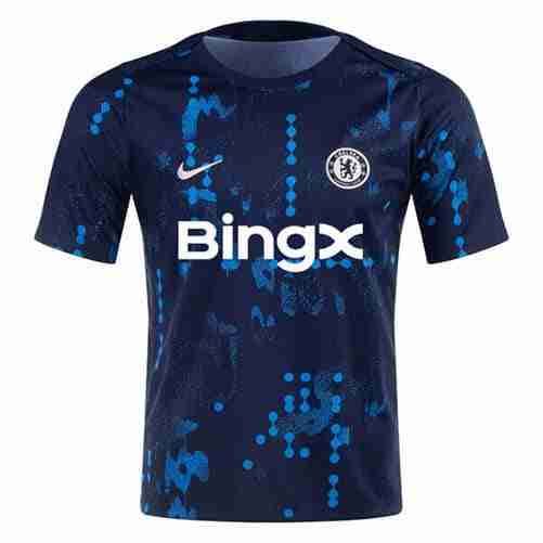 Thailandia Maglia Calcio Chelsea Pre-Partita 2024 2025 Thailandia Maglia Calcio Chelsea Pre Partita 2024 2025