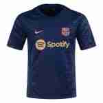 Thailandia Maglia Calcio FC Barcellona Pre-Partita 2024 2025 Blu