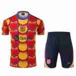 Thailandia Maglia Calcio FC Barcellona Set Formazione 2024 2025 Arancione