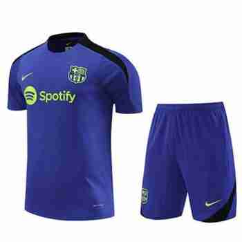 Thailandia Maglia Calcio FC Barcellona Set Formazione 2024 2025 Porpora