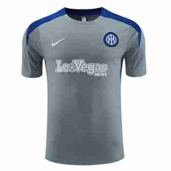Thailandia Maglia Calcio Formazione Inter Milan 2024 2025 Grigio