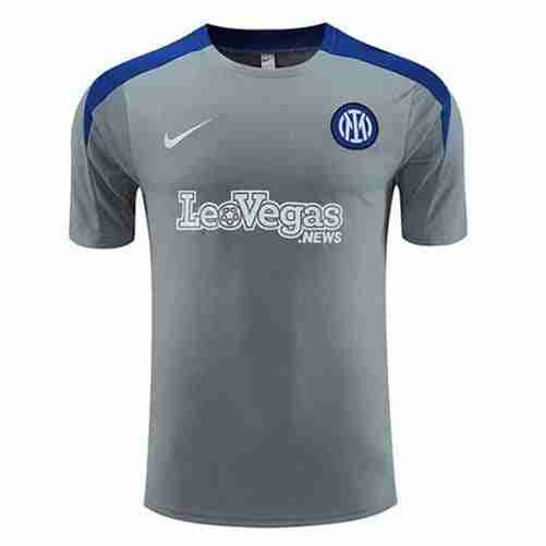 Thailandia Maglia Calcio Formazione Inter Milan 2024 2025 Grigio Thailandia Maglia Calcio Formazione Inter Milan 2024 2025 Grigio