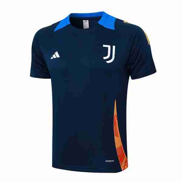Camiseta Entrenamiento Juventus 2024-2025 Azul Thailandia Maglia Calcio Formazione Juventus 2024 2025 Blu