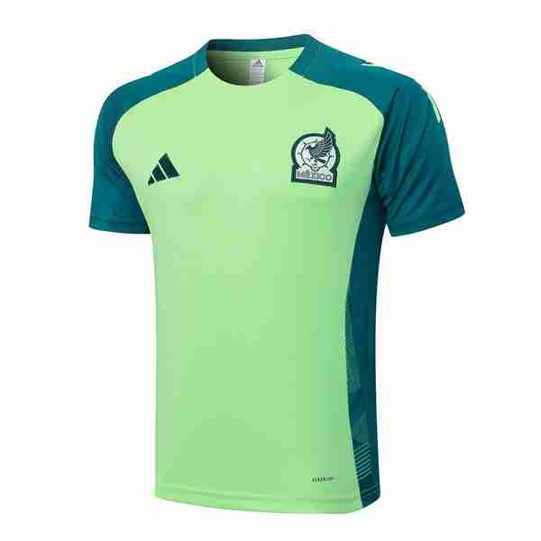 Camiseta Entrenamiento México 2024-2025 Verde Thailandia Maglia Calcio Formazione Messico 2024 2025 Verde