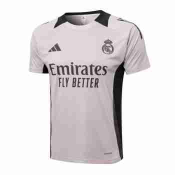 Thailandia Maglia Calcio Formazione Real Madrid 2024 2025 Giallo