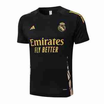 Thailandia Maglia Calcio Formazione Real Madrid 2024 2025 Nero