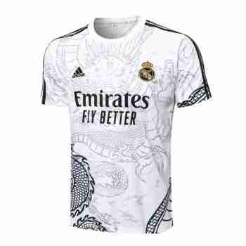 Thailandia Maglia Calcio Formazione Real Madrid 24 2025 Bianco