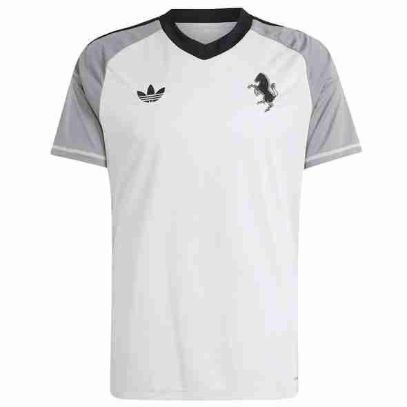 Tailandia Camiseta Juventus Pre-Match 2024-2025 Blanco Thailandia Maglia Calcio Juventus Pre Partita 2024 2025 Bianco
