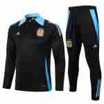 Felpa Allenamento Argentina 2024 2025 Nero Blu