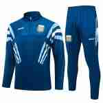 Felpa Allenamento Argentina 24 2025 Blu