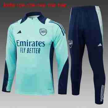 Felpa Allenamento Bambino Arsenal 2024 2025 Verde