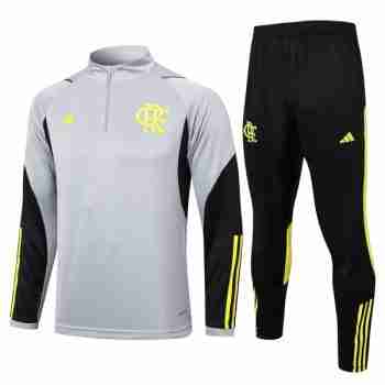 Felpa Allenamento Flamengo 2024 2025 Grigio
