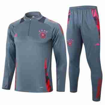 Felpa Allenamento Germania 2024 2025 Grigio