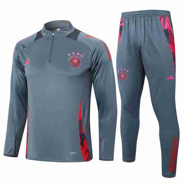 Sudadera De Training Alemania 2024-2025 Gris 3 Felpa Allenamento Germania 2024 2025 Grigio
