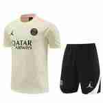 Thailandia Maglia Calcio Paris Saint Germain Set Formazione 2024 2025 Luce Marrone
