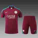 Thailandia Maglia Calcio Paris Saint Germain Set Formazione 2024 2025 Rosso