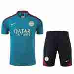 Thailandia Maglia Calcio Paris Saint Germain Set Formazione 2024 2025 Verde
