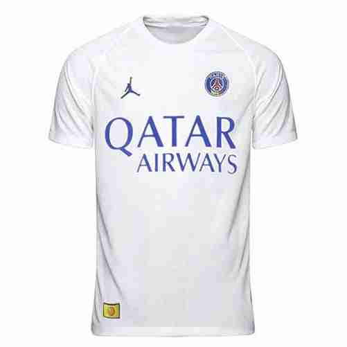 Thailandia Speciale Maglia Calcio Paris Saint Germain 2024 2025 Bianco Thailandia Speciale Maglia Calcio Paris Saint Germain 2024 2025 Bianco