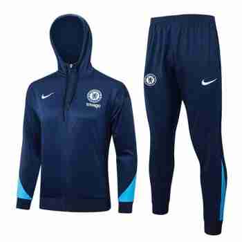 Tuta Con Cappuccio Chelsea 24 2025 Blu