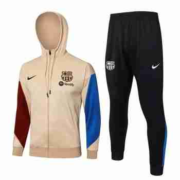 Tuta Con Cappuccio FC Barcellona 2024 2025 Giallo Blu Rosso