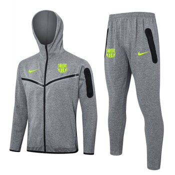 Tuta Con Cappuccio FC Barcellona 24 2025 Grigio