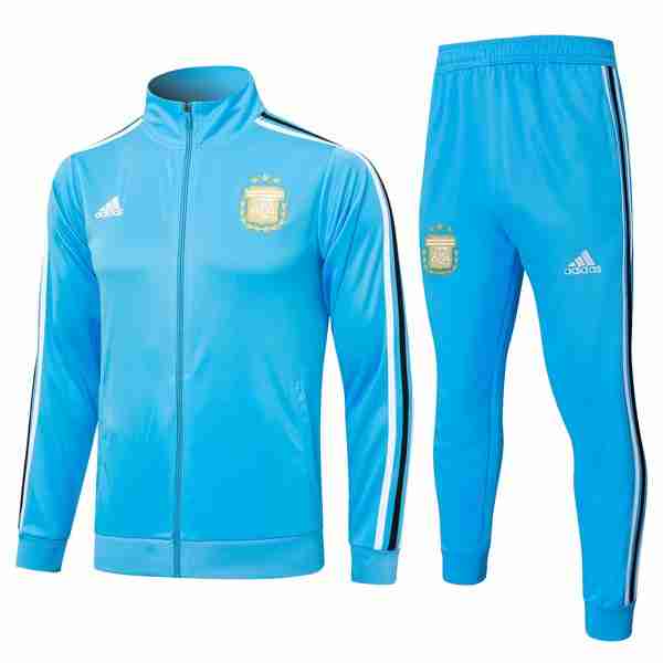 Chandal Argentina 2024-2025 Azul 3 Tute Calcio Argentina 24 2025 Blu
